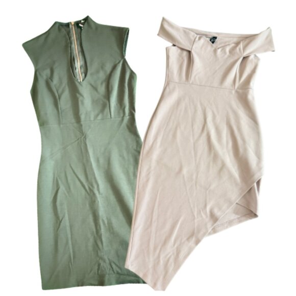 BUNDLE: 2-Women’s WINDSOR Bodycon Mini Dresses, Size M, Gently Worn (BB1601B) - Picture 4 of 4